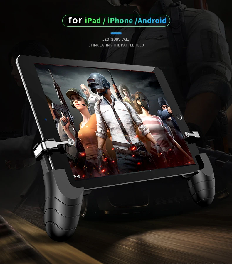 HEYNOW PC PAD геймпад 2в1 игровая ручка держатель джойстик для PUBG L1/R1 стрелок триггер огонь Кнопка Aim ключ для KnivesOut для ipad