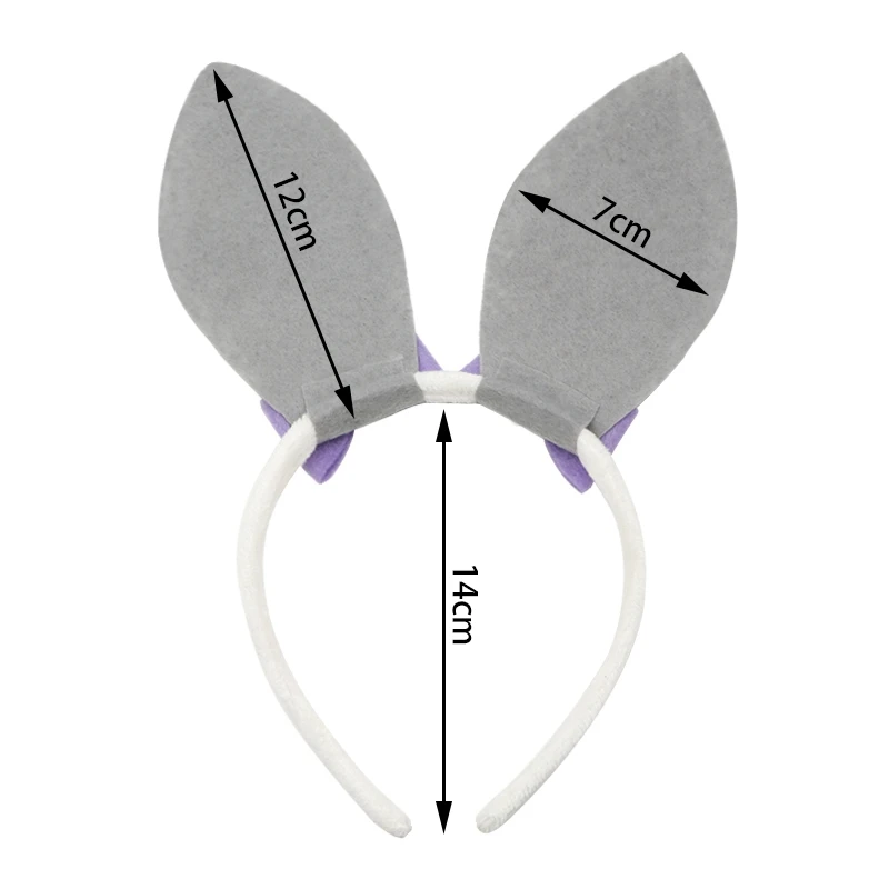 Fashion Bunny Ears Hairband For Baby Girls Easter Headband Glitter Rabbit Head Band Bow Hair Accessories | Детская одежда и обувь