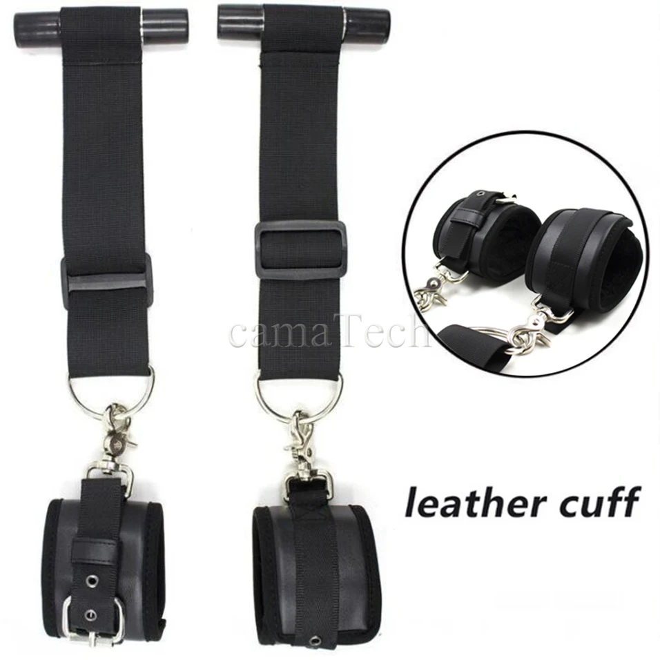 CamaTech наручники для Двери Подвесные окна Фетиш Фэнтези БДСМ бондаж фиксаторы