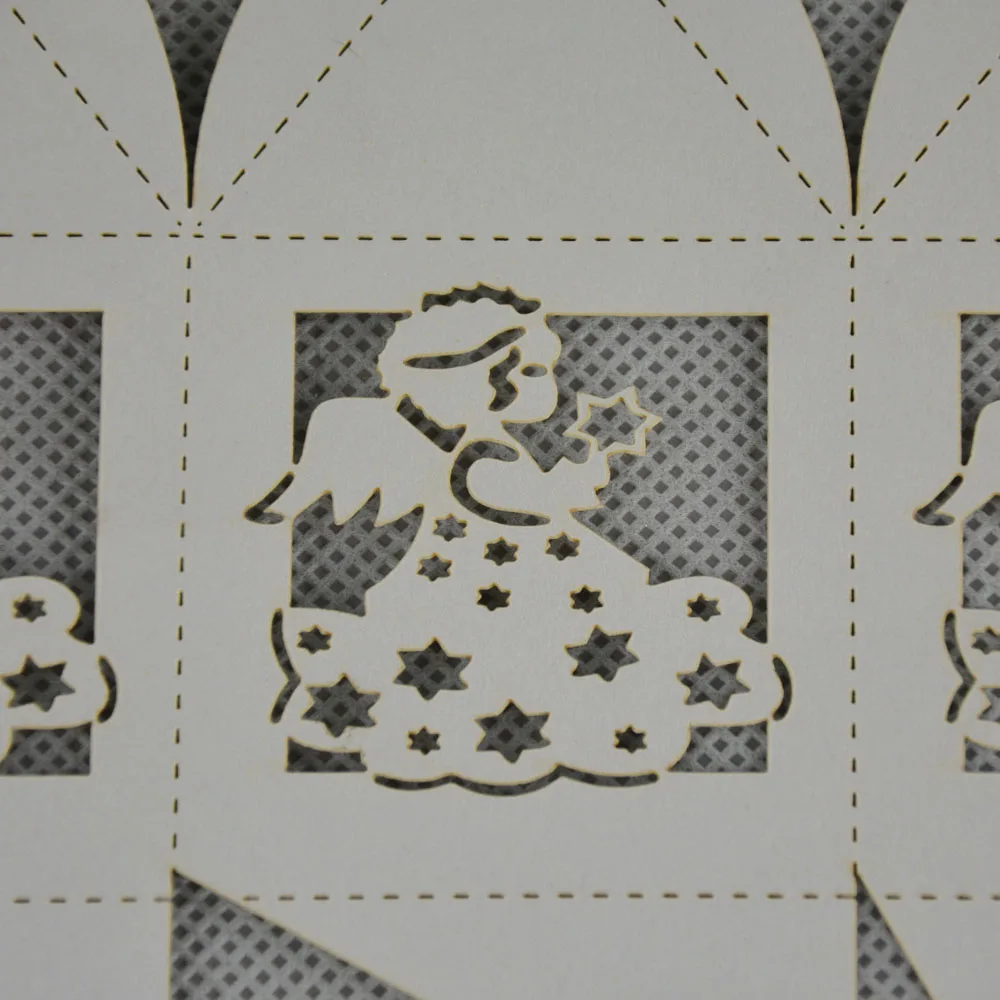 100 шт./лот декоративная белая бумажная коробка для детской вечеринки дня рождения