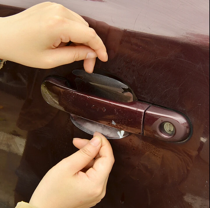 Новинка 2018 наклейки на дверные ручки автомобиля защитная пленка для Ford Focus 2 3 Fiesta