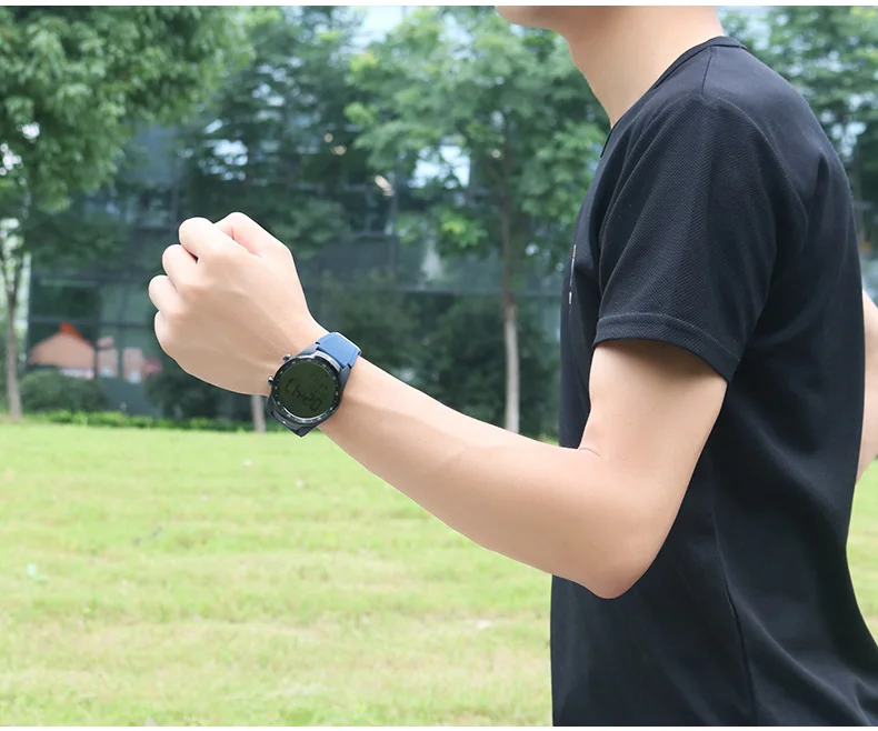 22 мм силикон браслетный ремешок для часов для Ticwatch Pro моющийся ремешок для Ticwatch Pro ремешок для samsung gear S3 huawei GT