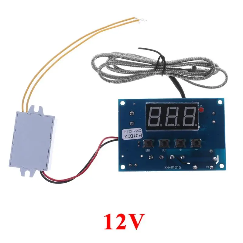 AC 110V~ 220V DC 12V 24 V-99~ 999 цифровой терморегулятор Термостат K Тип термопары контроль температуры инструмент