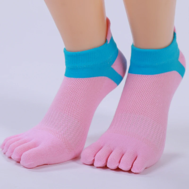 Носки женские дышащие дезодоранты Kawaii носок с пятью пальцами повседневные