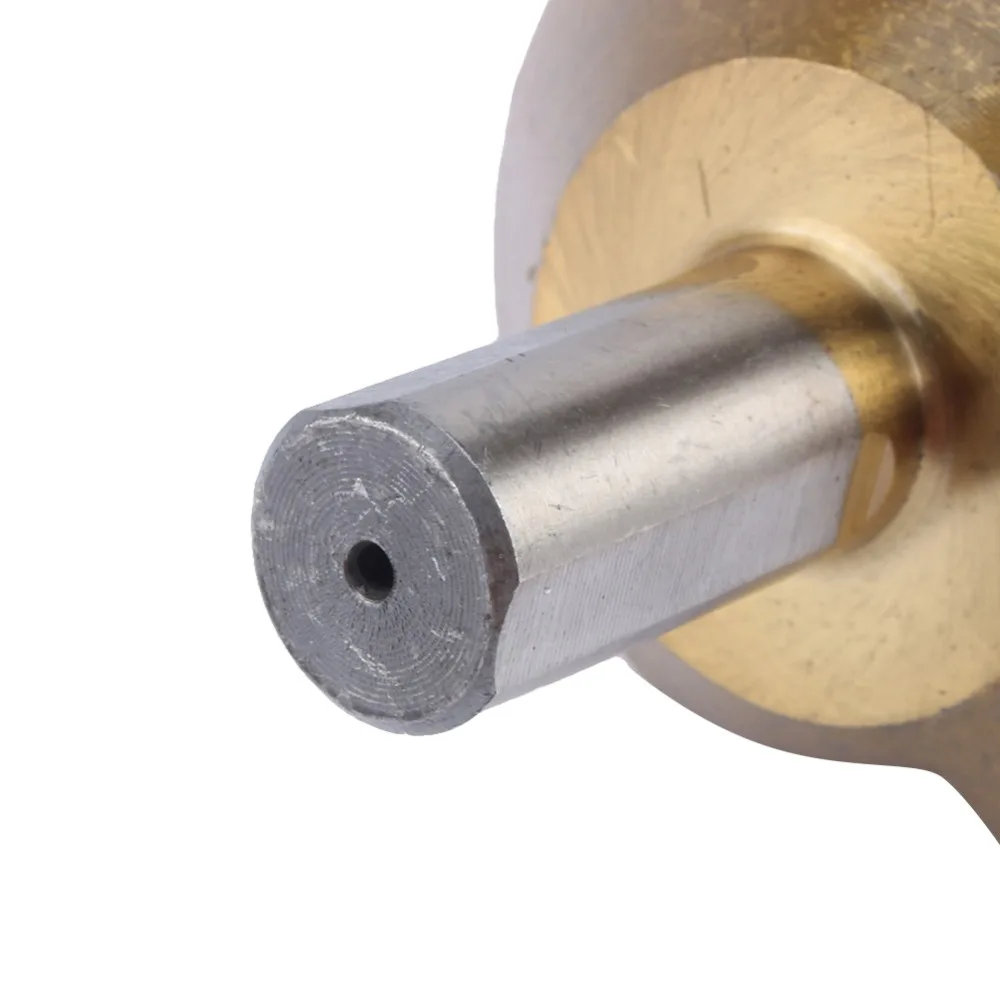 

HSS Steel Step Cone Drill Bit Titanium Bits Set Titanium Coated High Speed Sturdy Tools Accessory 10 15 20 25 30 35 40 45mm