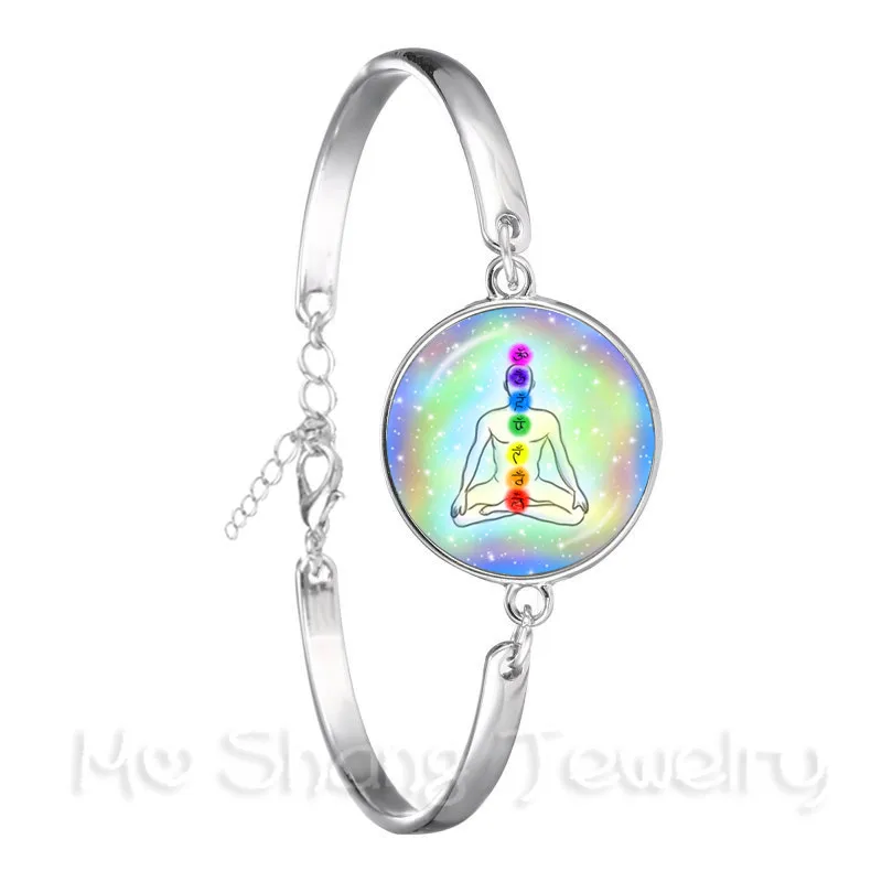 Браслет с чакрами подвески дзен модные ювелирные изделия для йоги медитации