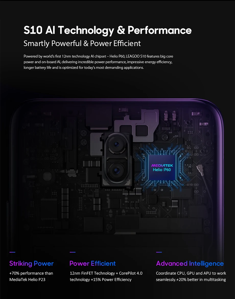 LEAGOO S10, глобальная версия, Android 8,1, смартфон, 6 ГБ, 128 ГБ, 6,21 дюйма, 19:9, u-образная система, 4050 МП, мАч, встроенный экран, отпечаток пальца, мобильный телефон
