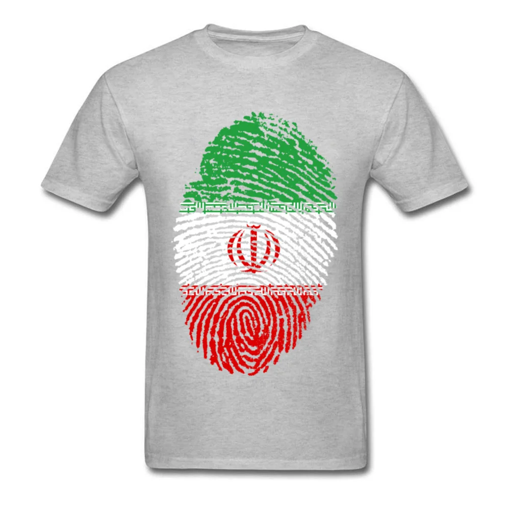 Футболка Iran Flag с отпечатком пальца мужская черная полосатая хлопковая одежда