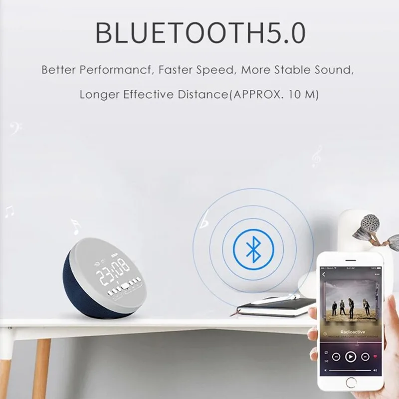 2019 лучшие продажи портативный мини беспроводной Bluetooth умный музыкальный динамик