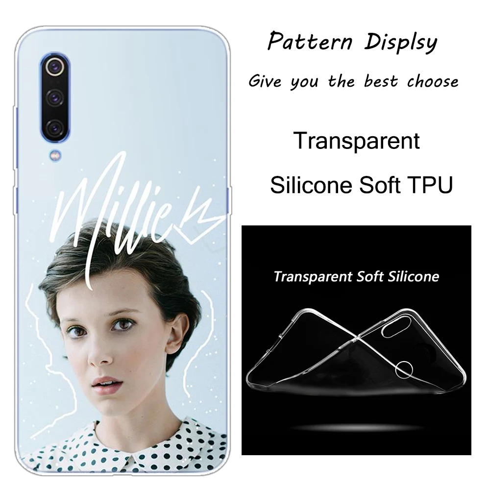 012 Stranger Things Silicone Case For Xiaomi Pocophone F1 9T 9 9SE 8 A2 Lite A1 A2 Mix3 Redmi K20 7A Note 4 4X 5 6 7 Pro S2 Cover - Color: 012
