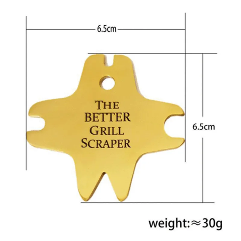 Новинка 2019 кухонный инструмент из нержавеющей стали барбекю Гриль чистящий