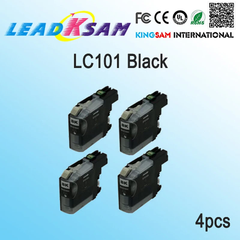Картридж с черными чернилами для lc101 lc 101|black ceo|black and white salt pepper shakersblack black heart mp3 |