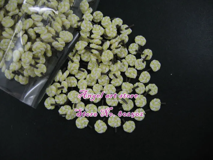 Наклейки для ногтей из полимерной глины 100 шт./лот | Красота и здоровье