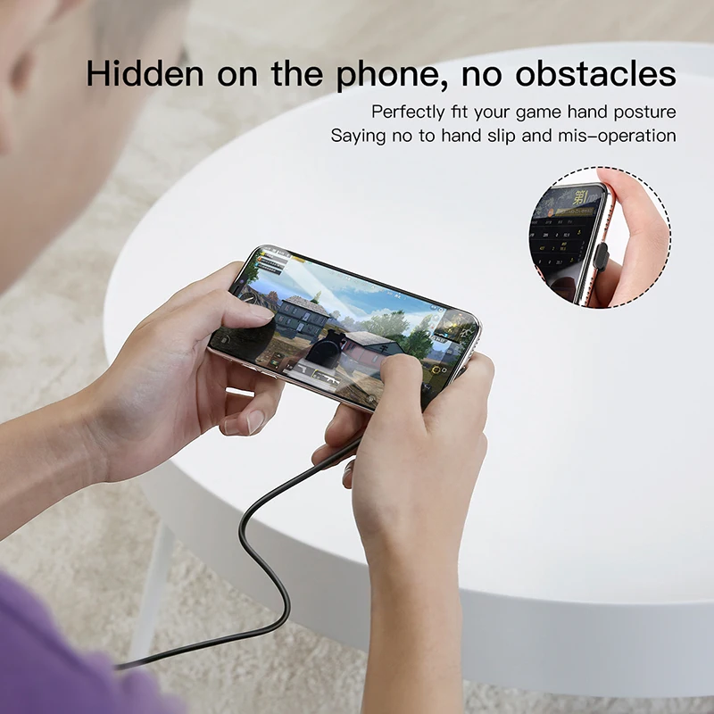 Зарядный USB кабель Baseus для iPhone 6 6s 7 8 X мобильных игр контактный быстрой зарядки 5