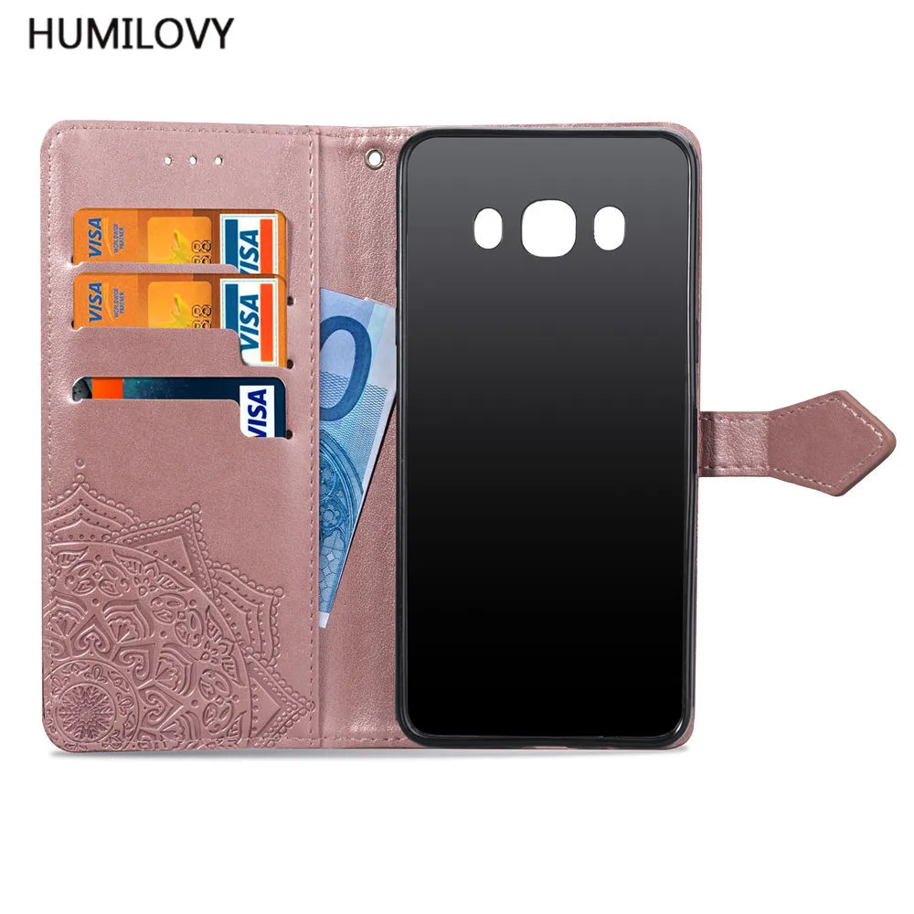 Для чехол для телефона samsung Galaxy J5 2016 крышка J510 SM-J510F J510FN Флип кожаный кошелек с