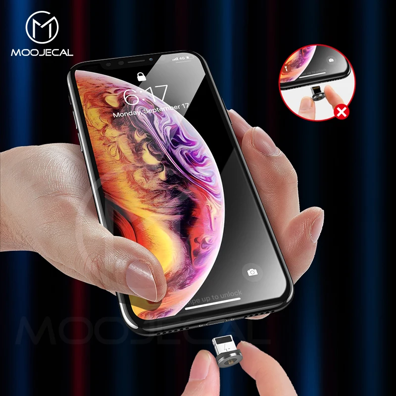 Магнитный держатель для мобильного телефона MOOJECAL настольный с магнитной линией