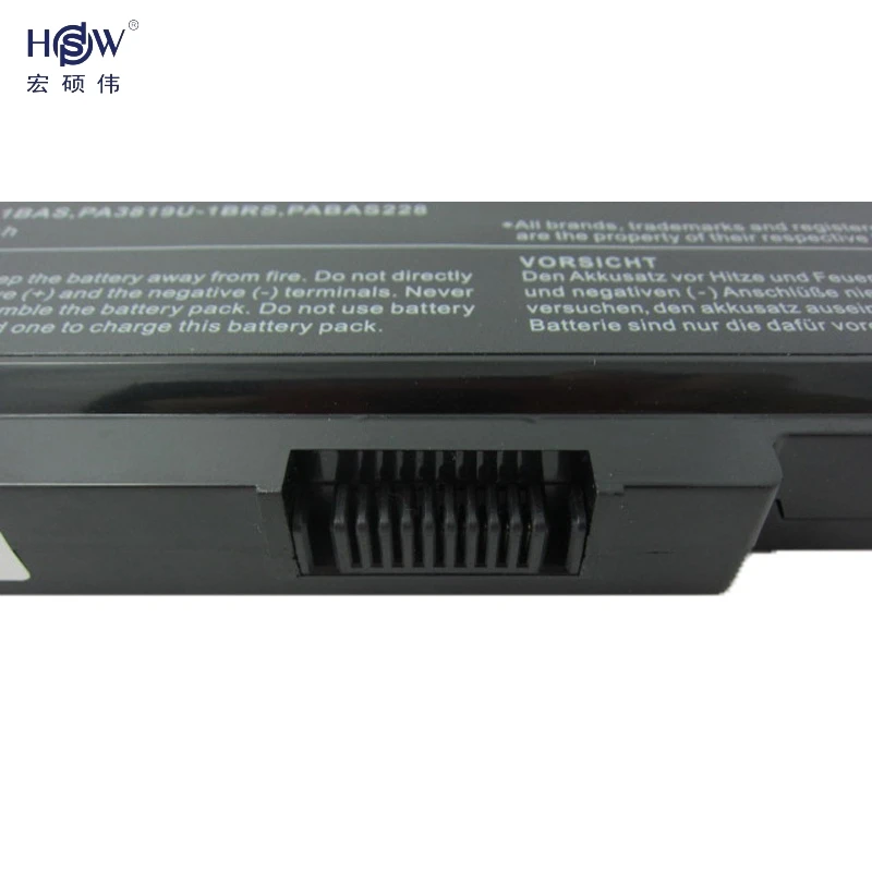 HSW Аккумулятор для ноутбука TOSHIBA PA3817U-1BAS PA3817U-1BRS батарея спутниковый L700 L730 L735 L770 L740