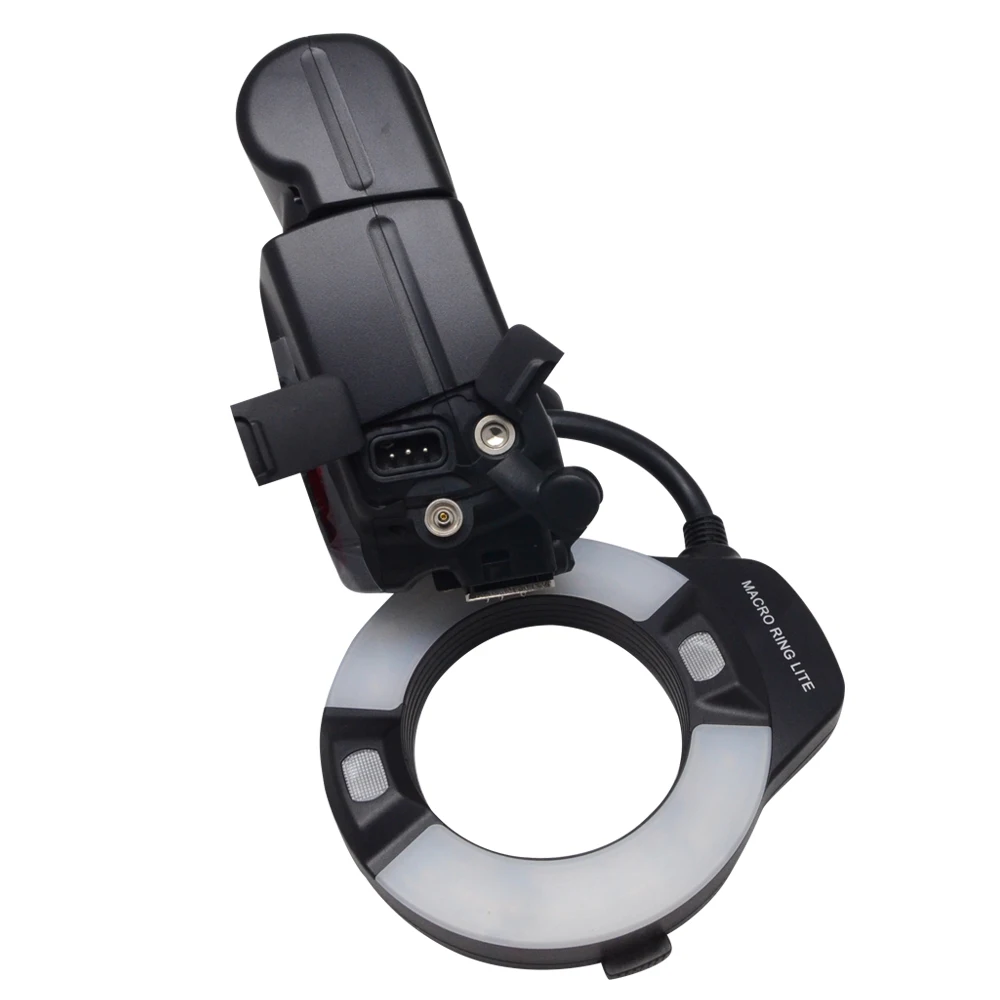 Фото Кольцевая вспышка Meike MK-14EXTN Macro TTL для Nikon i-TTL со светодиодной подсветкой AF D7100 D7000 D5100 D5000 D750 D800 D600 D5300 D90 №5