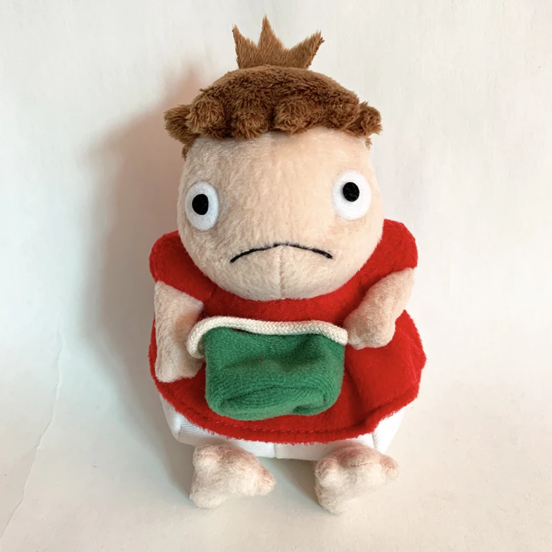 Ponyo on Cliff PONYO принцесса с ведром мягкая плюшевая игрушка кукла студия GHIBLI подарок