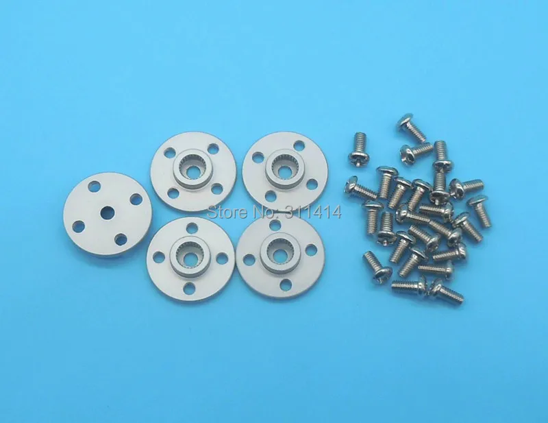 Металлический серводвигатель Круглый 25 т 5 шт./лот матальные рожки для MG995 MG996R