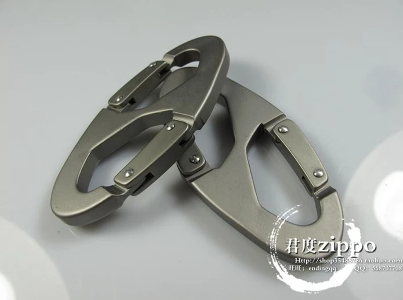 Free Shipping+Wholesale Carabiner Buckle 8-shaped Aluminum Snap Clip Hook 500pcs/lot | Спорт и развлечения