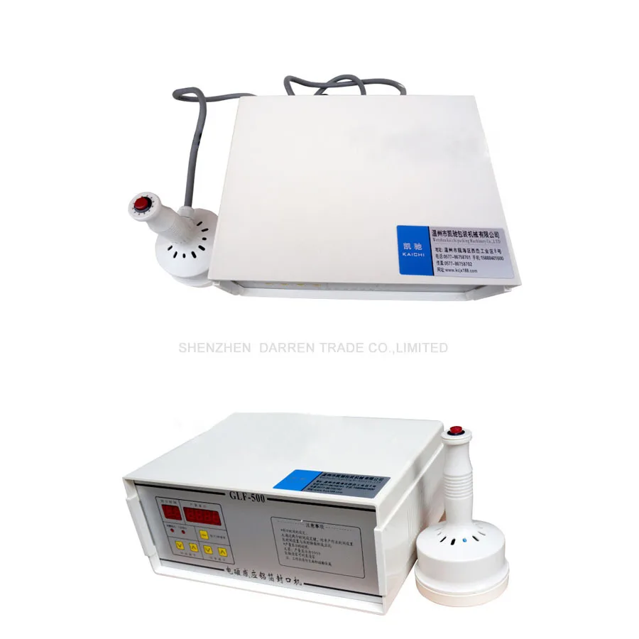 GLF500 машина для запечатывания алюминиевой фольгой устройство герметизации