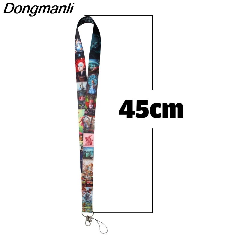 P1919 Dongmanli Детские брелки бейдж со шнурком ID Lanyards/Мобильный телефон Веревка/ключ нашейные ремешки ремни ювелирные изделия