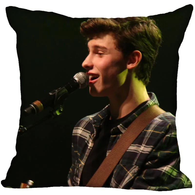 Чехол для подушки Shawn Mendes дома декоративный чехол на Невидимый молнии s 40X40