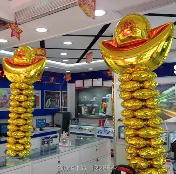 Воздушные шары из алюминиевой фольги 94 х90 см|foil balloons|foil goldfoil gold balloons |