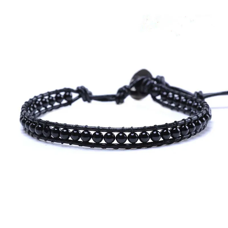 Женский браслет розовый светло синий из бусин 4 мм|pulseras mujer|howlite braceletbead bracelet |