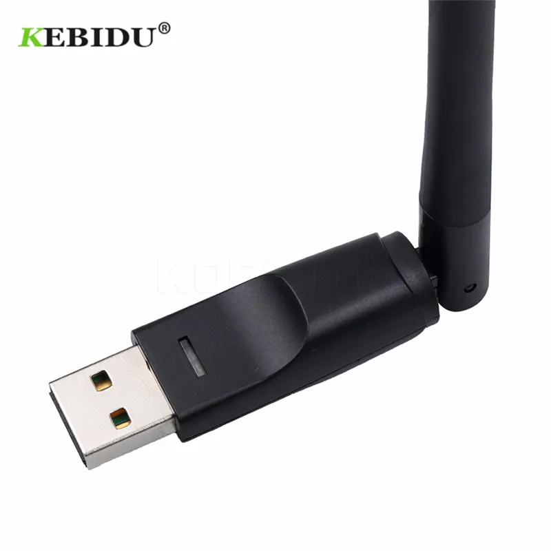 Беспроводная сетевая карта kebidu Ralink RT5370 150 м USB 2 0 Wi Fi 802 11 b/g/n адаптер LAN поворотная