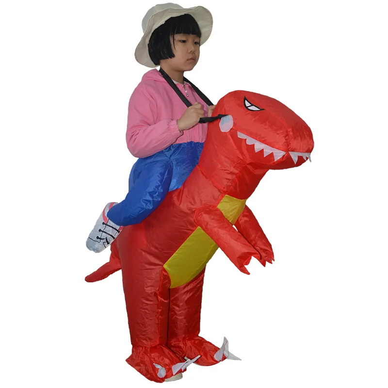 Надувные костюмы для косплея с динозавром из аниме T rex Хэллоуина рождественской