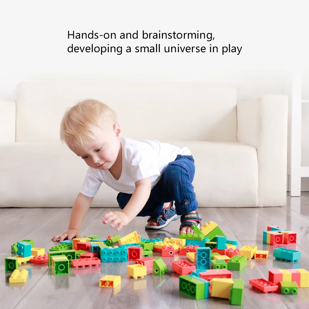 Xiaomi Mitu строительные блоки Сафари парк Смешные машины животное несколько