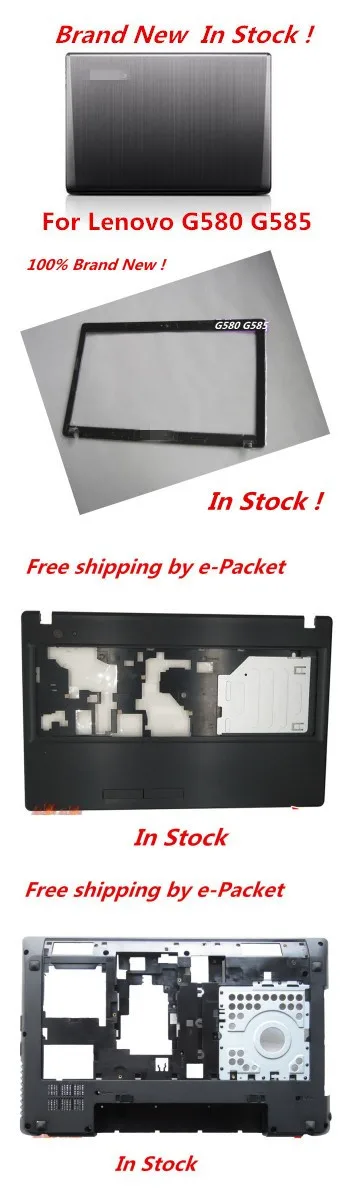 Новый ноутбук ЖК-дисплей задняя крышка верхняя + передняя рамка чехол palmrest дно