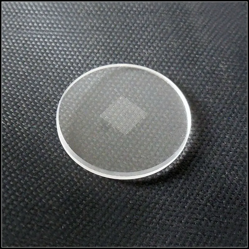 LeeTun DIV 0 2 мм окуляр микрометр для микроскопа глазной калибровки Graticule 25x25 GrideStage