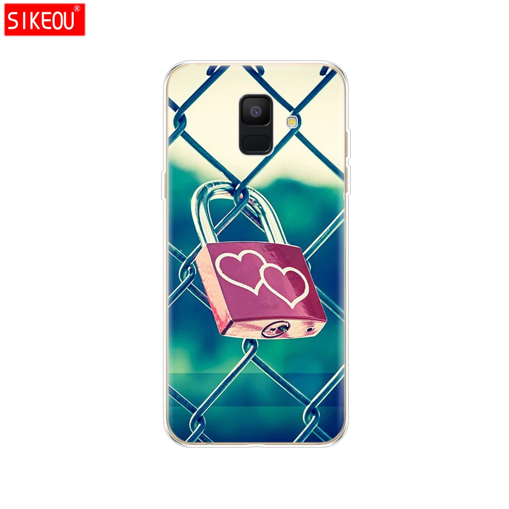 12059 Силиконовый чехол для samsung Galaxy A6 чехол Dual SIM SM A600 A600F для samsung A6 plus A605 A605F чехол защитный чехол - Цвет: 12059