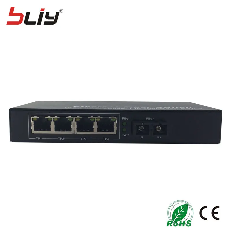 1g4e 20 км 1000 м dualfiber SC одномодовый оптический порт RJ45 Ethernet Оптическое волокно media