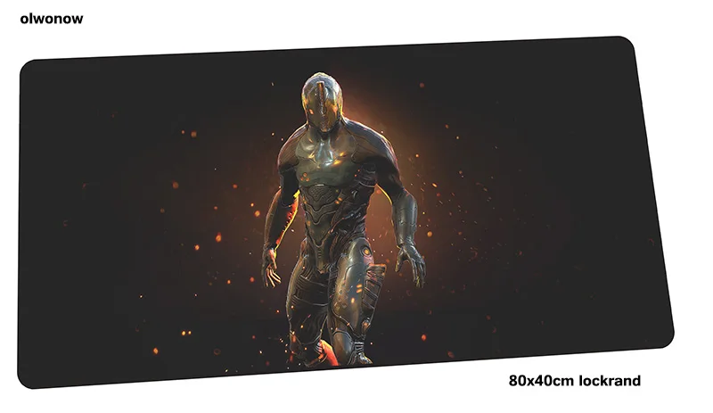 Warframe коврик для мыши 80x40 см самый дешевый коврики для мыши лучшие игровой коврик для игровой мыши HD Принт Большой коврики для мыши Клавиатура ПК накладка
