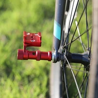cycling accessories bicycle axle wheel hub bracket tripod for gopro hero 456789 sjcam yi sport action camera fixed bracket
