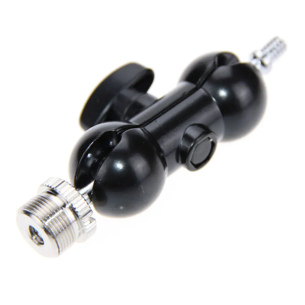 

CAMVATE 1/4 Mini Ball Head Mount with 5/8"-27 thread for microphones C1192