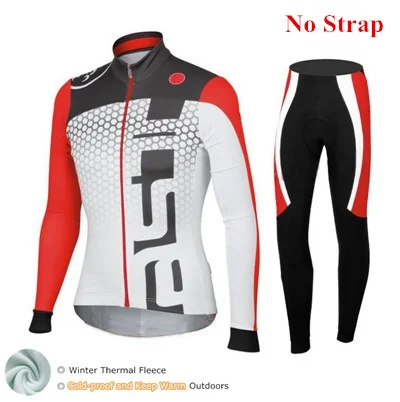 Jersey and Pants Мужские про команды зимняя куртка комплект для велоспорта Велоспорт Джерси кофта на флисе с длинным рукавом теплые велосипед Костюмы Ropa Ciclismo Invierno Hombre - Цвет: Jersey and Pants