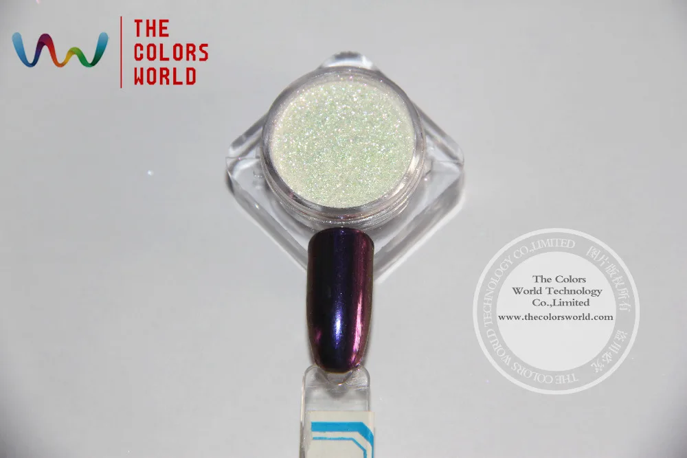 TCWB165 волшебное золото красный фиолетовый цвет очень флэш-Эффект Пигментный