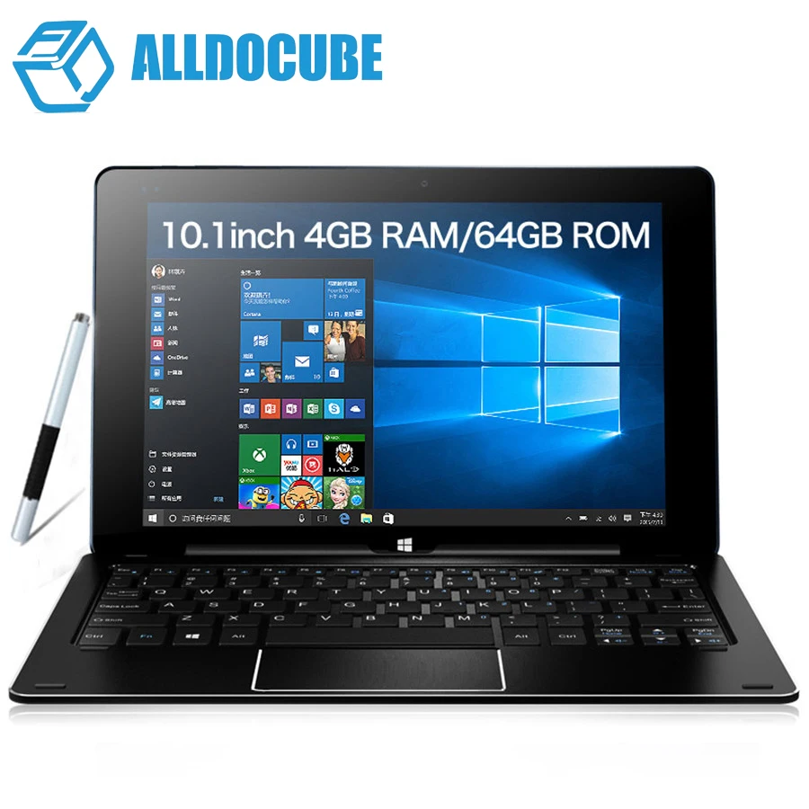 10.1 ''IPS Cube iwork10 Ultimate Windows10 + двойной ОС Android 5.1 Планшеты ПК Intel Atom X5-Z8350 4 ядра ГБ