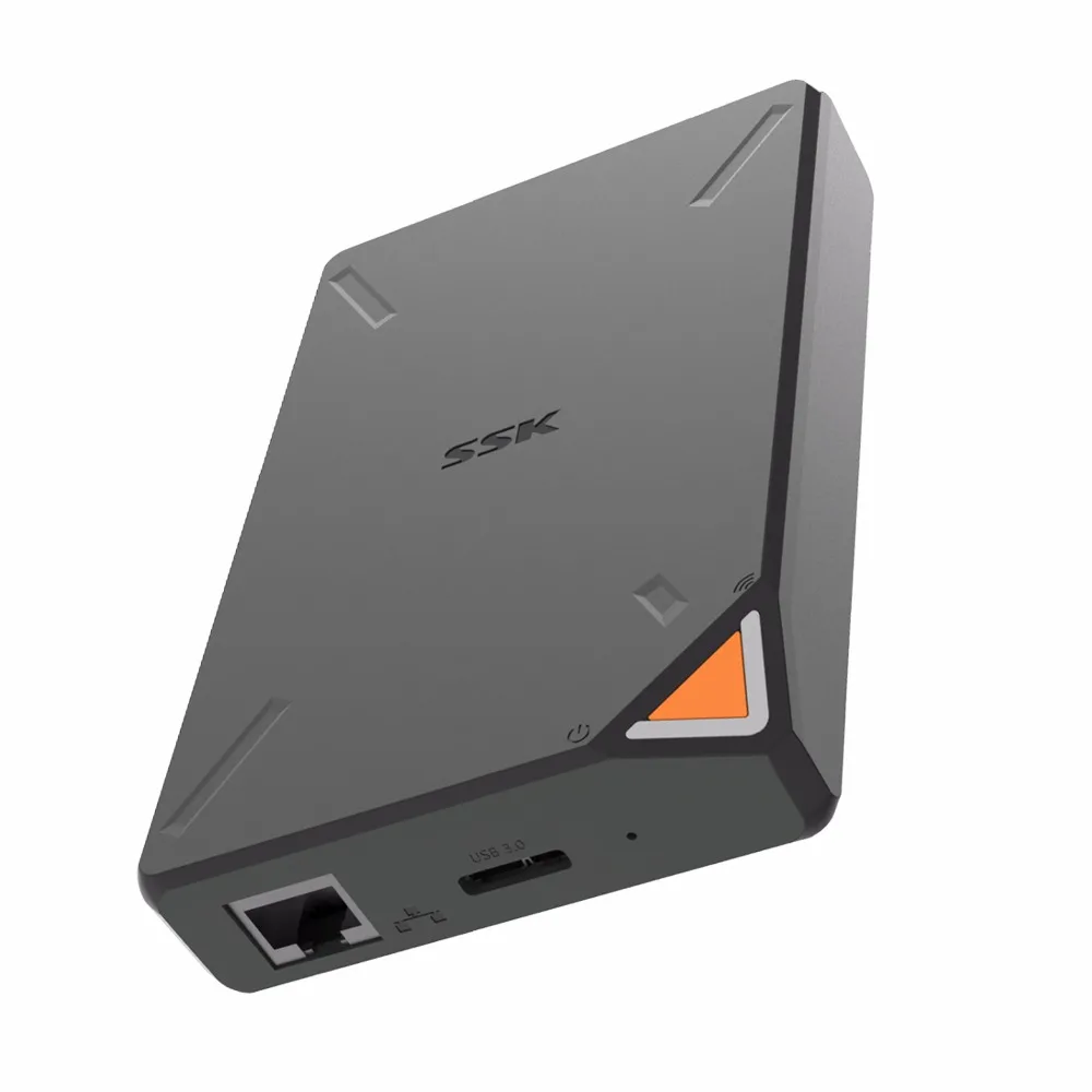 SSK Cloud SSM-F200 беспроводные Внешние жесткие диски 1 ТБ высокой емкости беспроводной wifi умная память