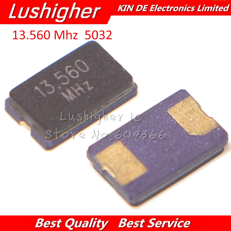 10 шт. 13,56 МГц 13,560 МГц 20pF 2Pin 5032 13,56 м Smd Кварцевый резонатор кристалл