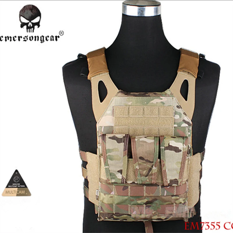 EMERSONN Jumper Plate Carrier NJPC Камуфляжный Жилет Molle жилет для пейнтбола военное снаряжение