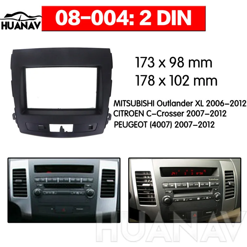 

Монтажный адаптер HUANAV для автомагнитолы, для Mitsubishi Outlander 2006-2012