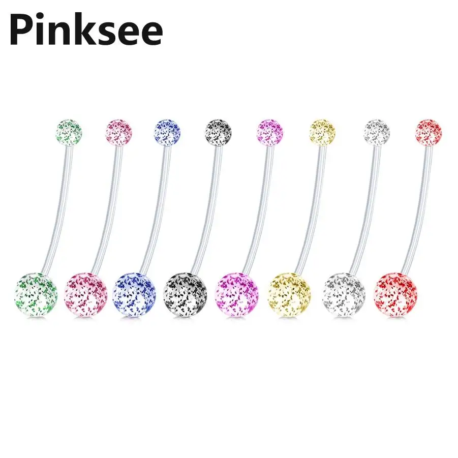 2 шт. мягкие колечки для беременных женщин в виде пупка колокольчики живота