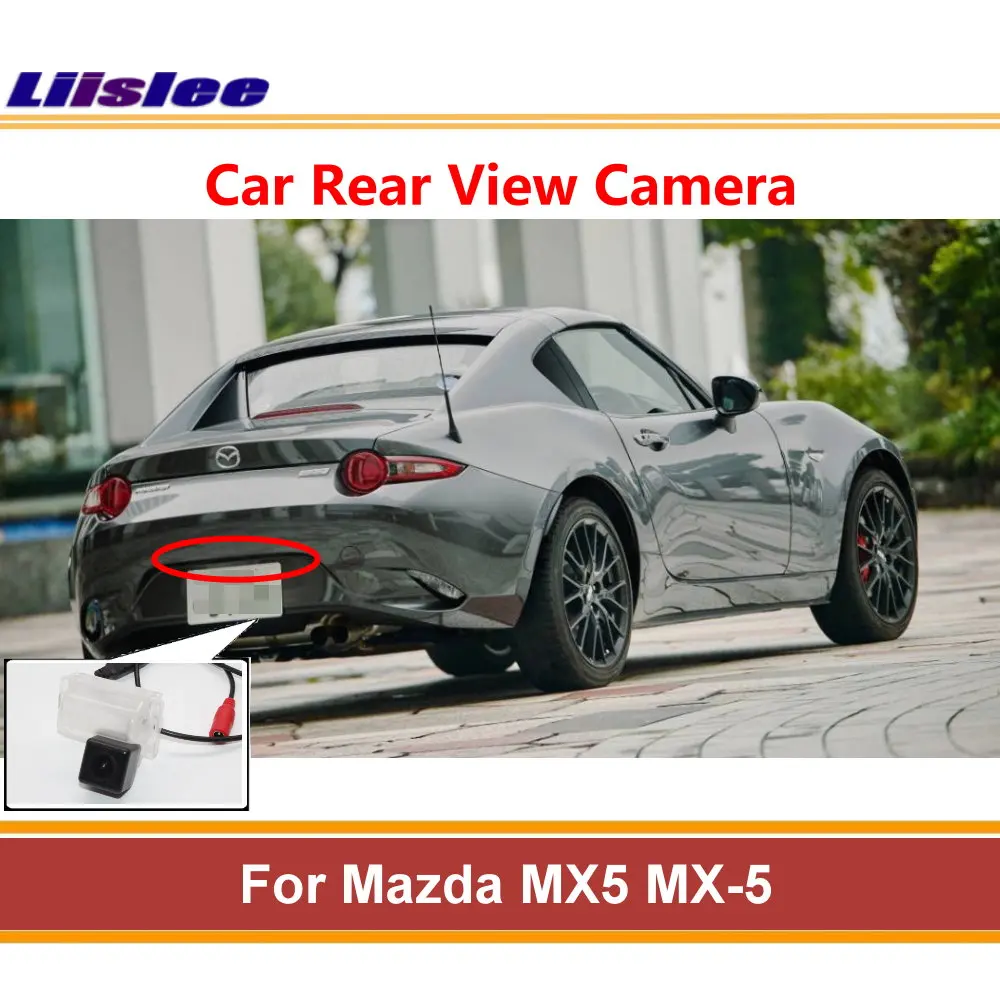 Liislee для Mazda MX5~ камера заднего вида парковочная камера ночного видения номерной знак лампа авто камера