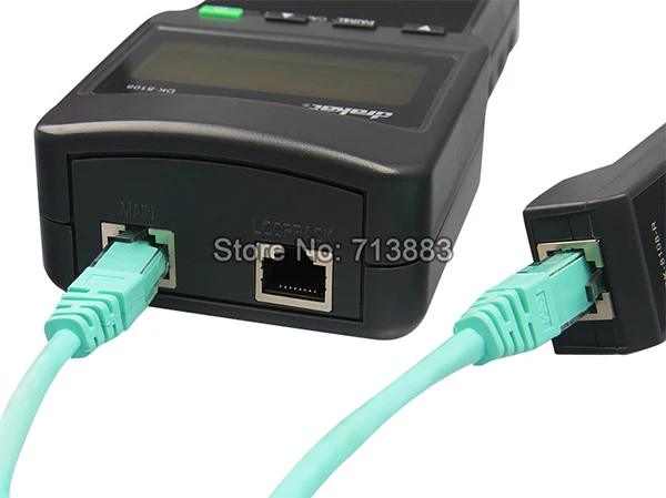 Высокое качество длина Lan Кабельный тестер ЖК-экран SC8108 | Компьютеры и офис